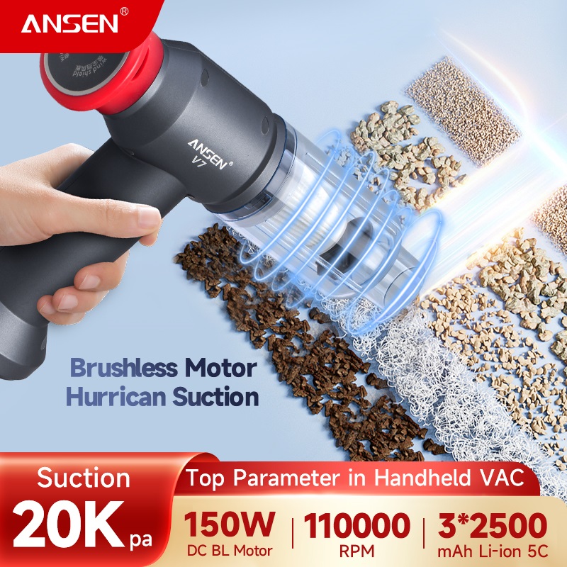 Ansen Handheld Vacuum Cleaner Portable Dustbuster Best Cost-effective Brand